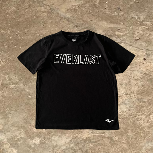 Everlast Short Sleeves Black Tee