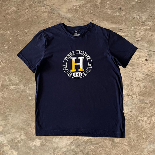 Tommy Hilfiger Dark Blue Crew Neck Tee