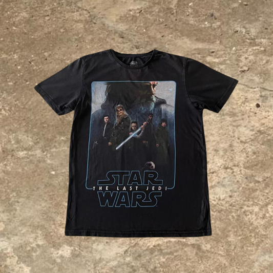 Star Wars The Last Jedi Short Sleeves Black Tee