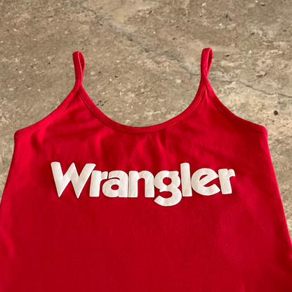 Wrangler Red Body Suit Women's Top
