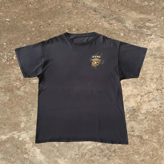 United States Marine Corps Dark Grey Tee