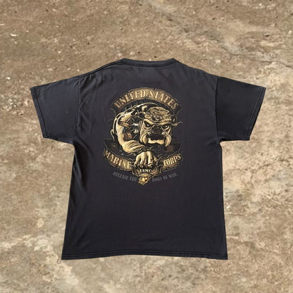 United States Marine Corps Dark Grey Tee