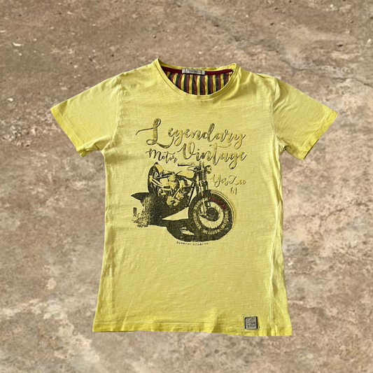 Legendary Motor Vintage Yes Zee 61 Yellow Tee