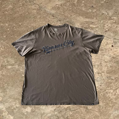Kansas City Grey Crew Neck Tee