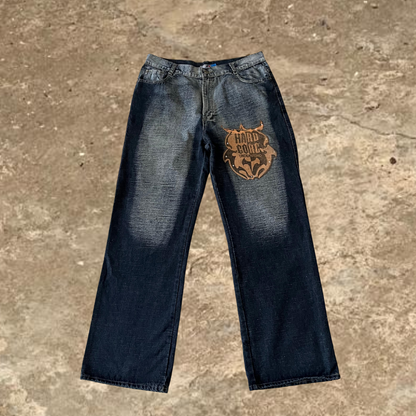 Hrad Corc Design HipHop Washed Jeans