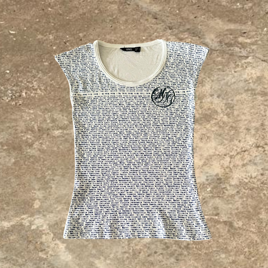 Ming White Short Sleeve Tee