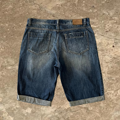 Trade Club Men's Basic Denim Shorts