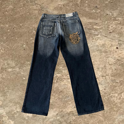 Hrad Corc Design HipHop Washed Jeans