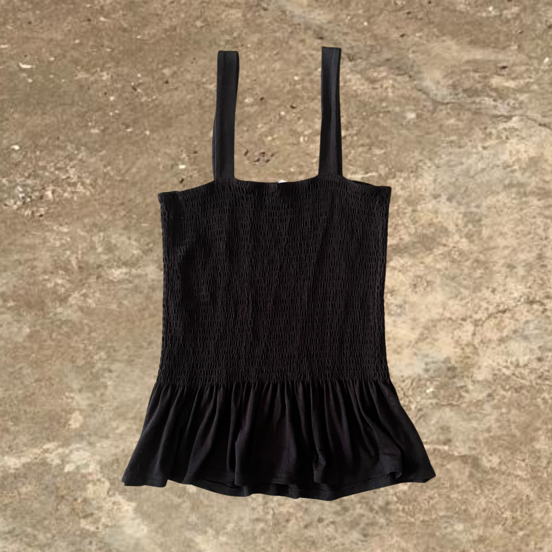 Black Anko Tank Top