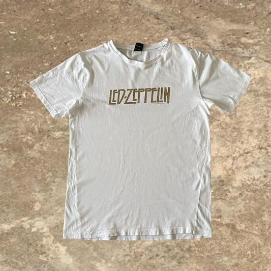 Led Zeppelin White Band Tee