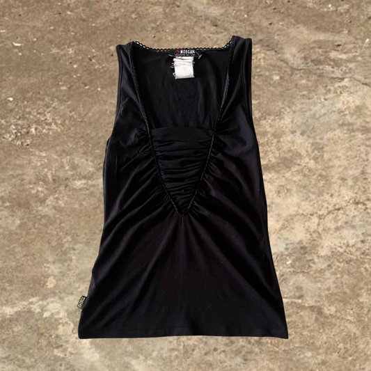 Morgan Black Tank Top