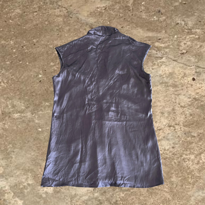 D.exterior Vintage Bow Shaped Tank Top