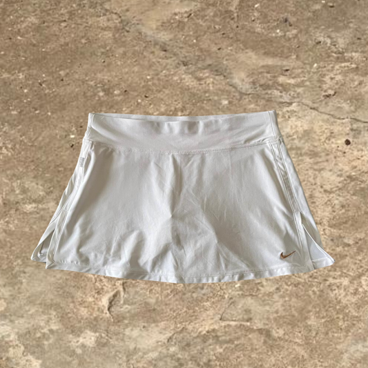 Nike Dri-Fit Tennis White Mini Skirt