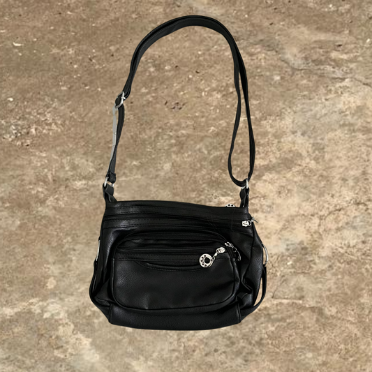 Simple Black Vintage Purse