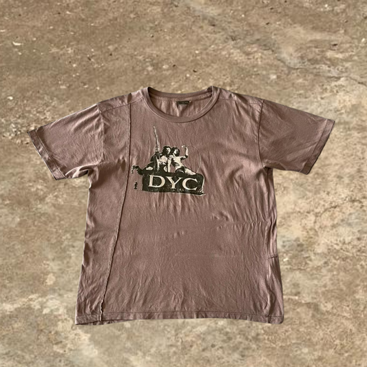 Brown DYC Brown Short Sleeve Tee