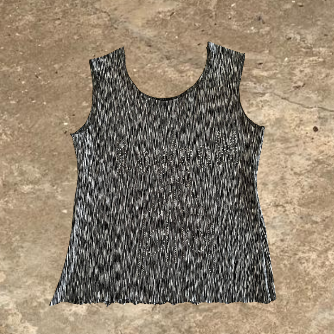 sheng zhuang  Women's Grey Tank Top