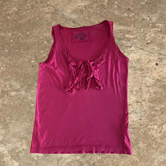Pink Vintage Women's Tank Top
